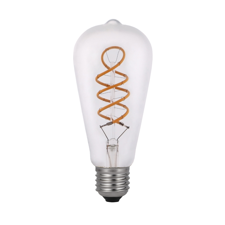 OS-599 ST64 Spiral LED Filament Bulb