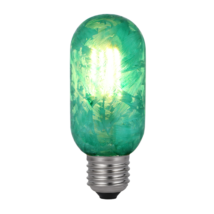 OS-155  T45 (T14) GREEN LED Filament Bulb