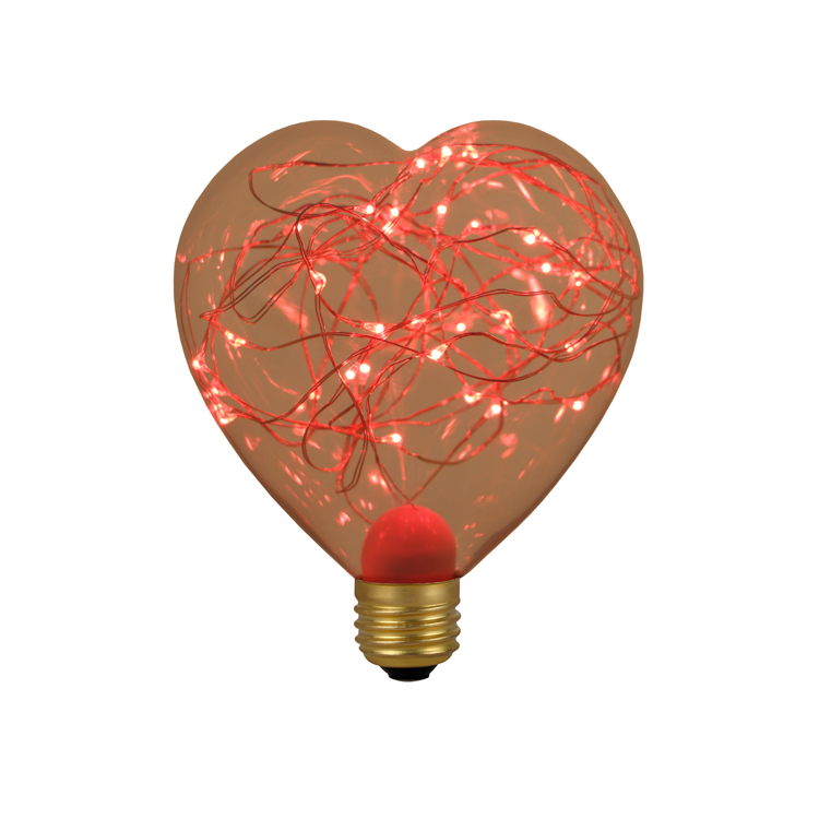 OS-623 H115 Heart Shape LED Starry Bulb