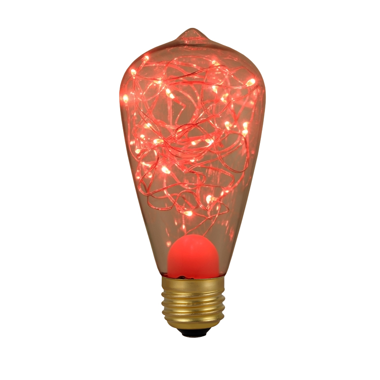 OS-632 ST64 Red Color LED Starry Bulb